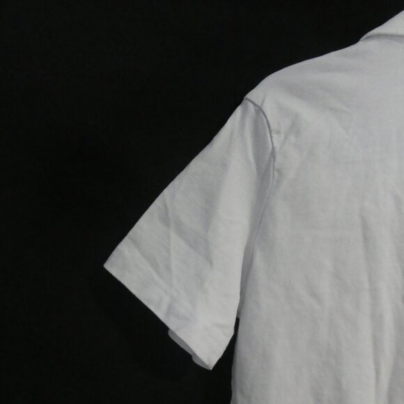 H&M | size 8-10 years | White Short Sleeve Polo Shirt | 100% Cotton - Picture 8 of 12